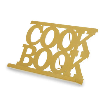 Gold Metal Cook Book Stand