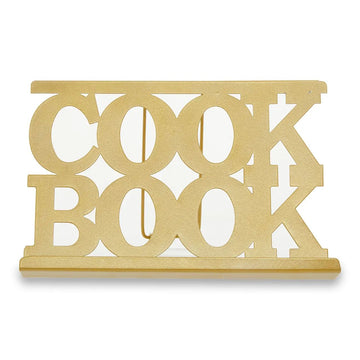 Gold Metal Cook Book Stand