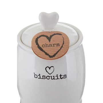 Charm Biscuit Canister