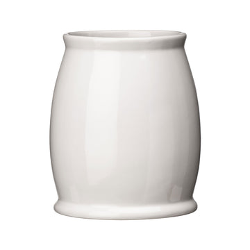 White Dolomite Charm Utensil Jar Holder