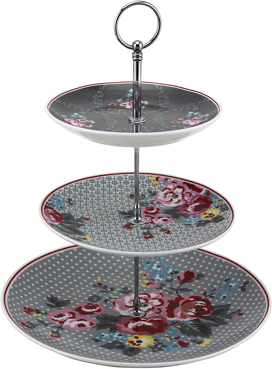 3 Tier Pippa Round Porcelain Cake Stand