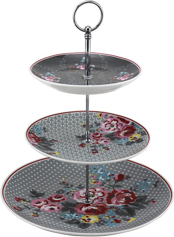 3 Tier Pippa Round Porcelain Cake Stand