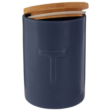 Fenwick Dark Blue 780ml Tea Dolomite Canister