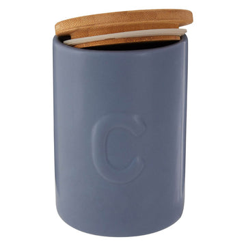 Fenwick Muted Blue 780ml Coffee Dolomite Canister