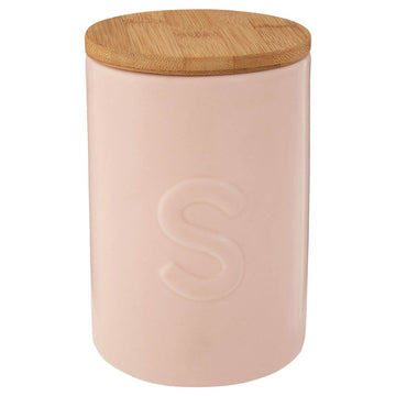Fenwick Dusky Pink 780ml Sugar Dolomite Canister