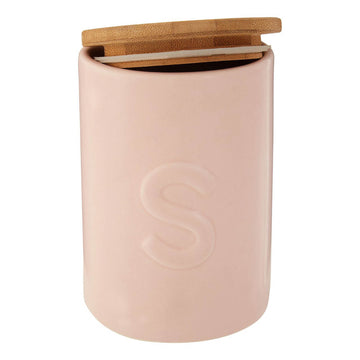 Fenwick Dusky Pink 780ml Sugar Dolomite Canister