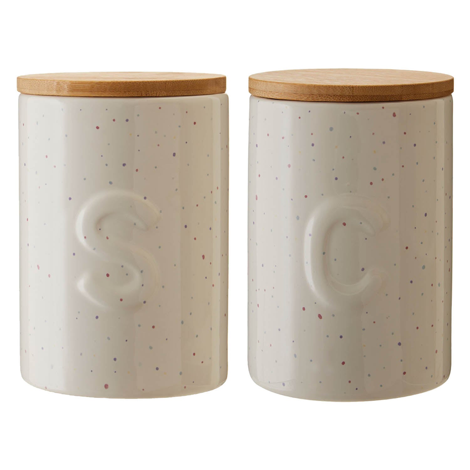 Fenwick Set of 2 780ml Dolomite Canister