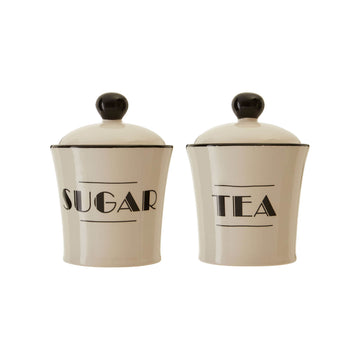Broadway Tea & Sugar Canisters