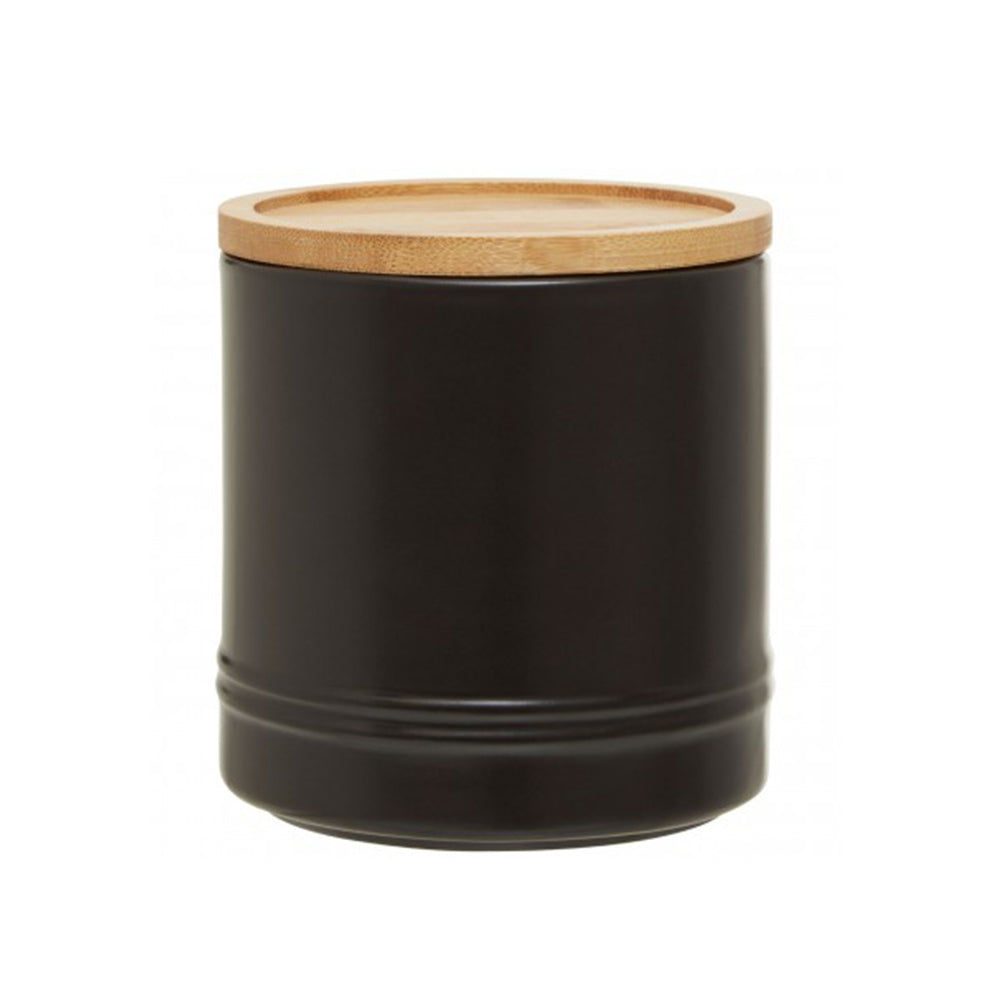 Premiere Houseware Fenwick Black Storage Canister