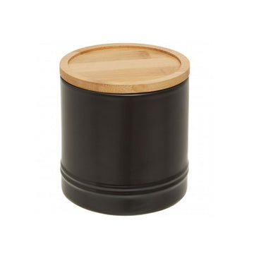 Premiere Houseware Fenwick Black Storage Canister