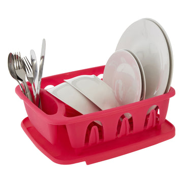 Pink Dish Drainer