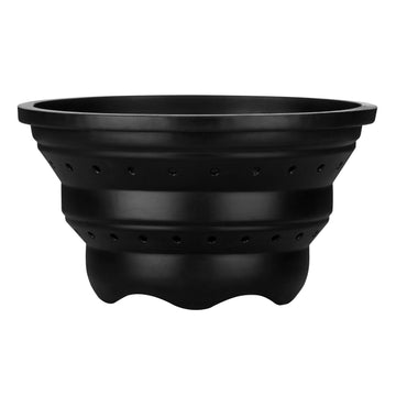 Multi-Purpose Silicone Collapsible Food Water Drainer Colander