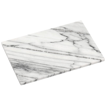 31x21cm White Marble Style Chopping Board
