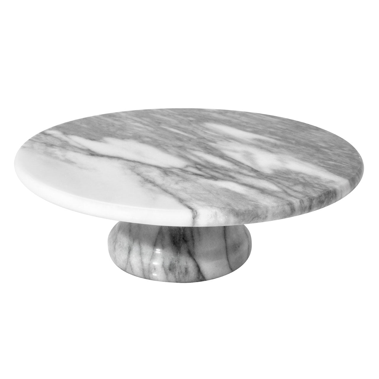 White Round Marble Cake Stand