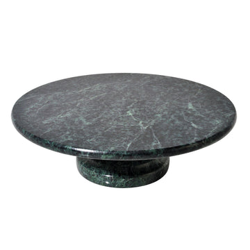 Green Round Marble Cake Stand