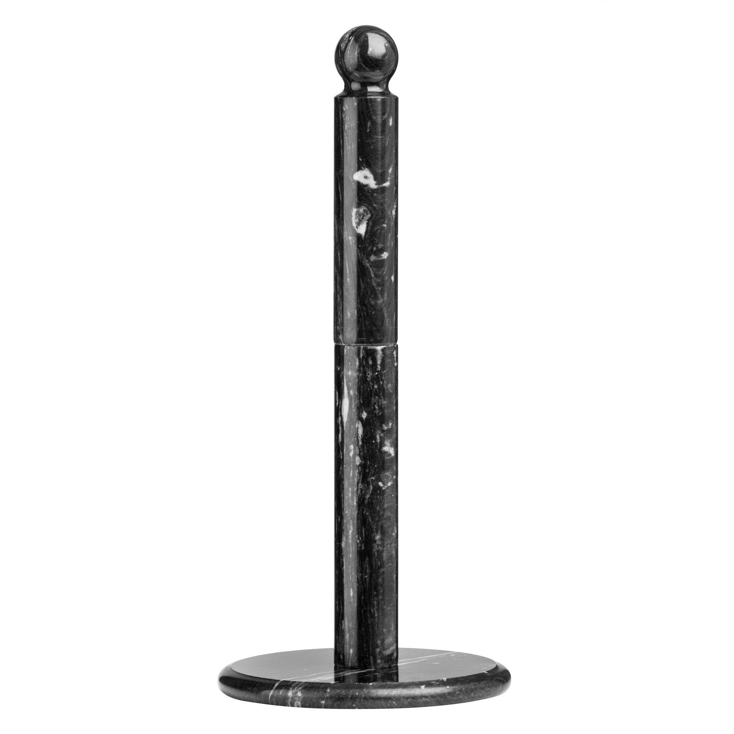 Black Marble Free Standing Kitchen Paper Roll Holder