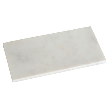White Marble Rectangular Food Serving Board