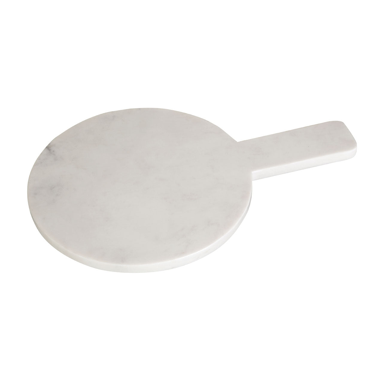 38x25cm White Marble Round Chopping Board