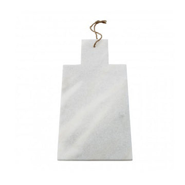 Rectangular White Marble Surface Chopping Board