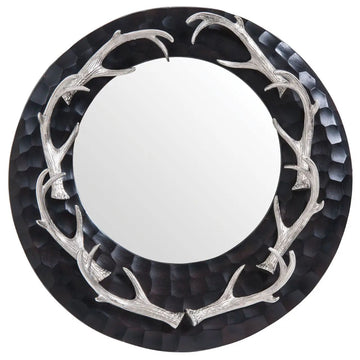 Tine Nickel Wall Mirror