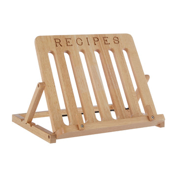 Wooden Recipe Cookbook Stand