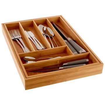 Kyoto Wooden Expandable Cutlery Tray