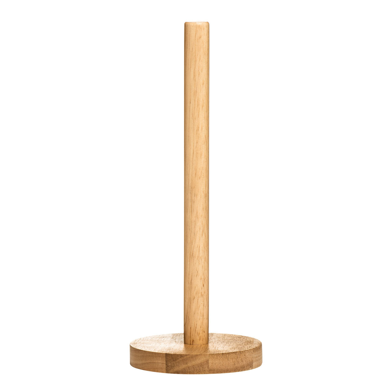 Rubberwood Kitchen Paper Towel Holder