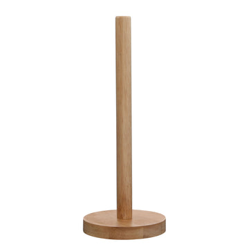 Rubberwood Kitchen Paper Towel Holder