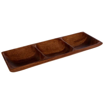 Mora 3 Section Rectangular Serving Dish