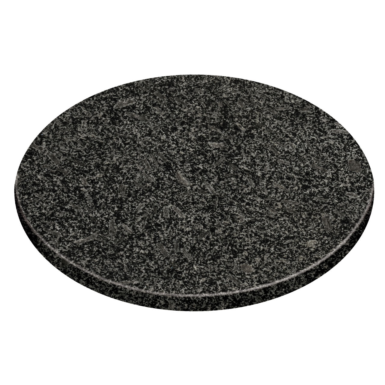 Large Black Granite Round Cutting Chopping Board