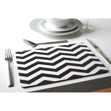 Chevron Set Of 4 Cork Placemats