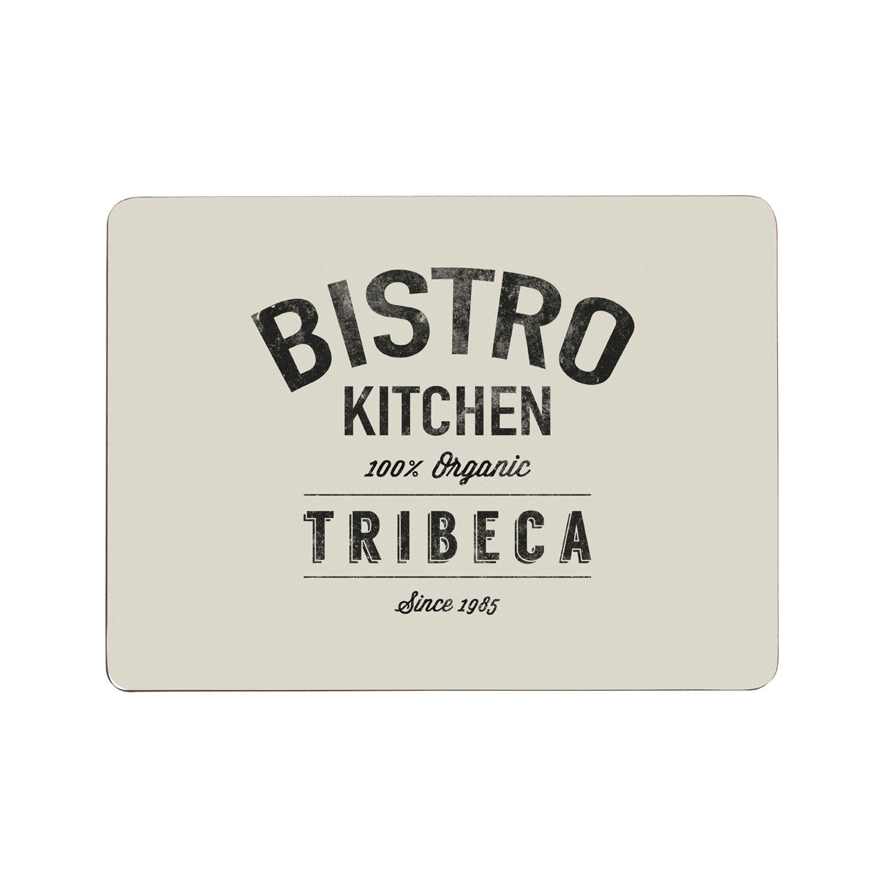 Set of 4 Cork Placemats Bistro