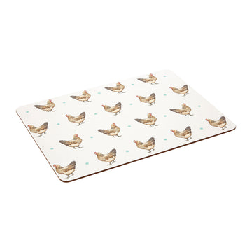 Mrs Henderson Set Of 4 Cork Placemats