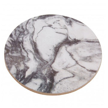 6pc-Set Assorted Cork Coasters with Marble Design