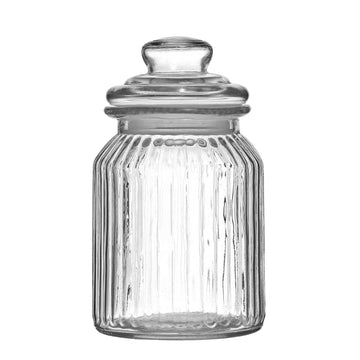 3pcs 990ml Glass Storage Jar