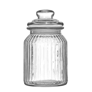 4pcs 990ml Glass Storage Jar