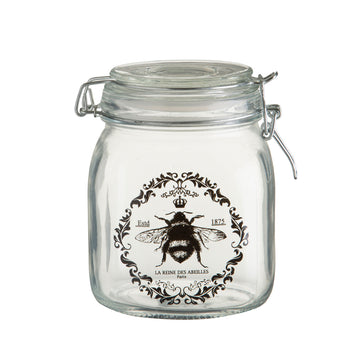 2pcs 1000ml Queen Bee Canister Jar