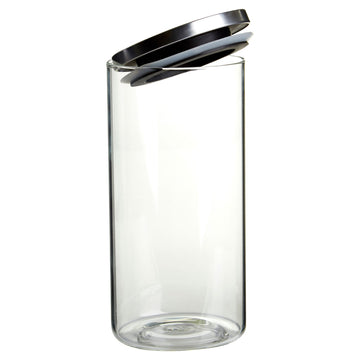 Freska 1300ml Round Glass Storage Jar