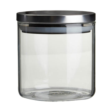 Freska 550ml Round Tall Glass Storage Jar