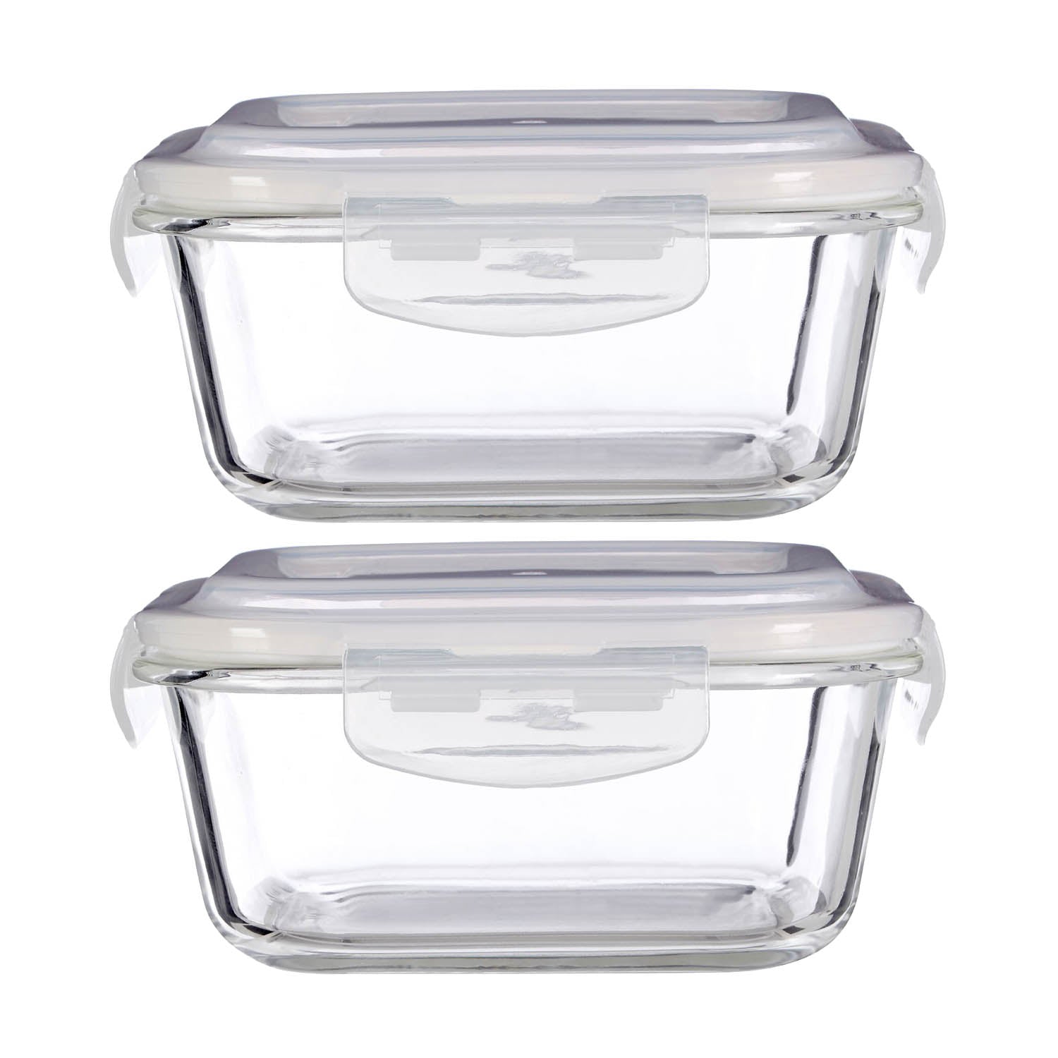 Set of 2 Freska 800ml Glass Food Container