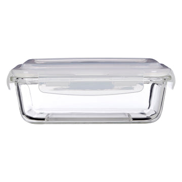 4pcs Freska 1040ml Borosilicate Glass Lunch Box Container