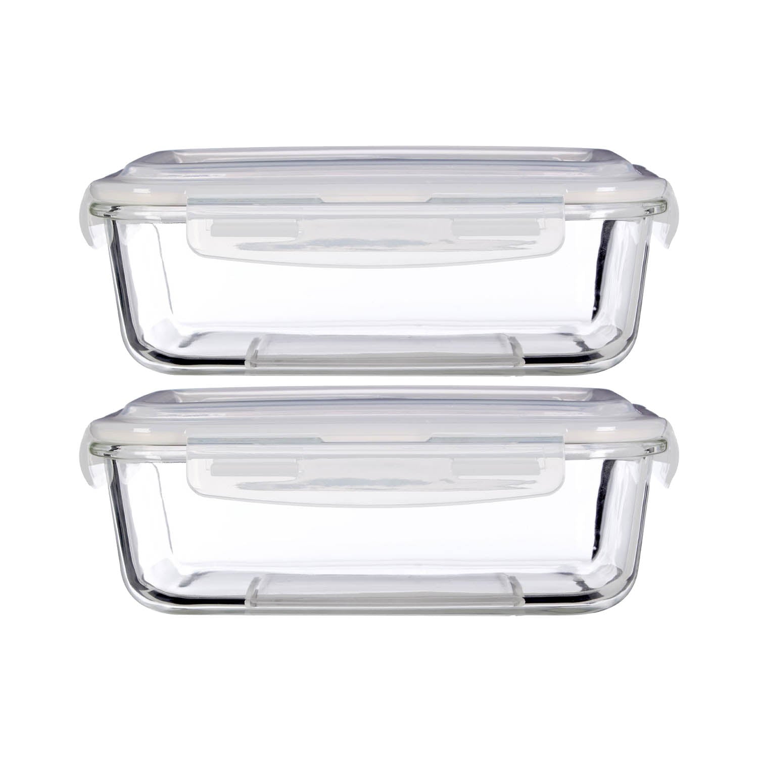 Freska 2pc 1520ml Borosilicate Glass Lunch Box