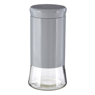 Set Of 6 1.5 Litre Grey Preserving Food Glass Jars