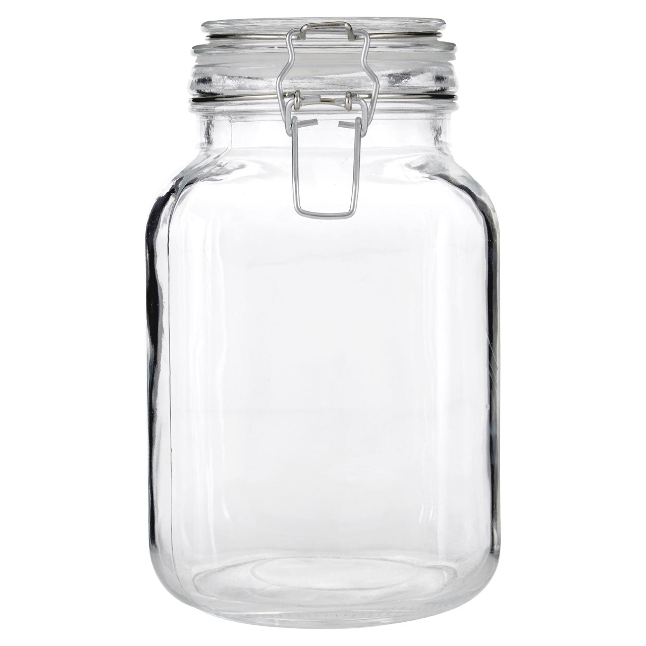 2L Clear Glass Storage Preserving Jar