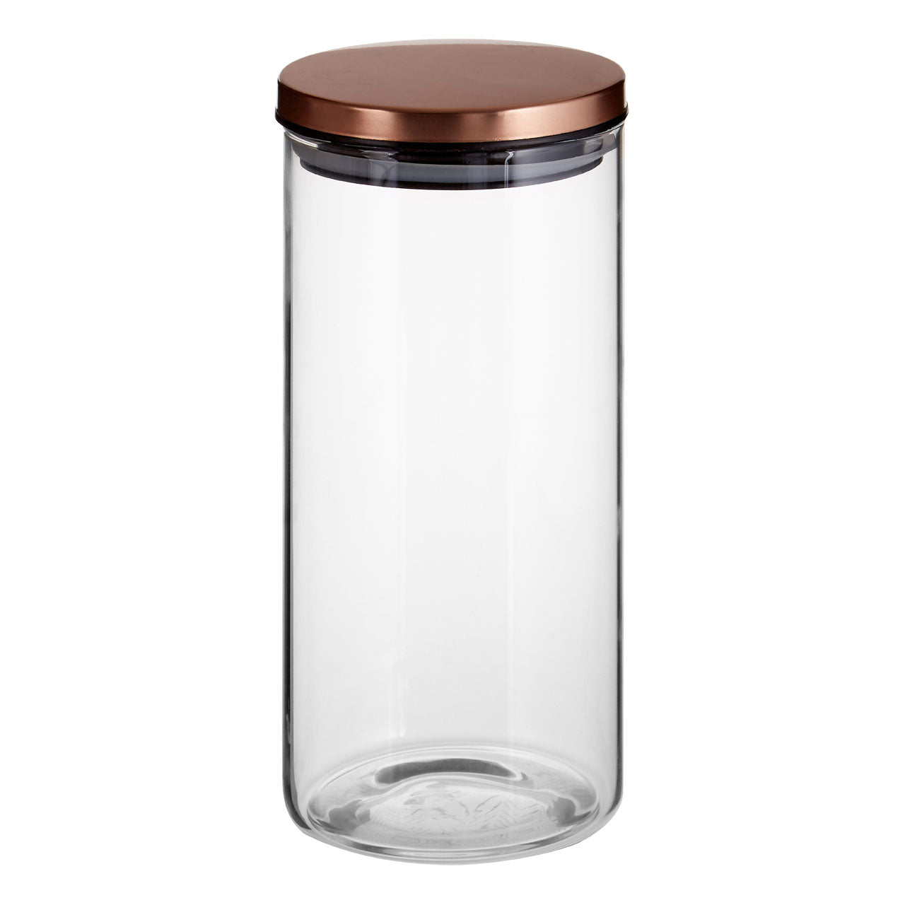 Freska 1300ml Round Tall Glass Storage Jar