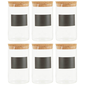 6pc 1000ml  Tromso Glass Storage Jar Set