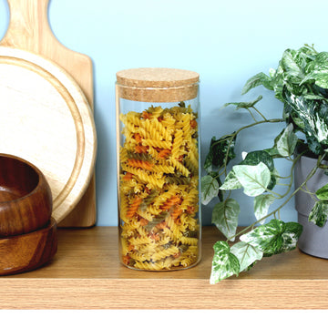 5pc 1300ml Tromso  Glass Storage Jar Set