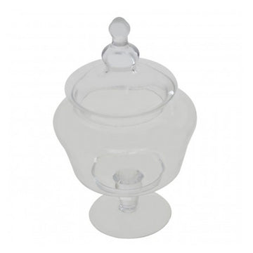 3.1 Litre Clear Glass Candy Storage Jar