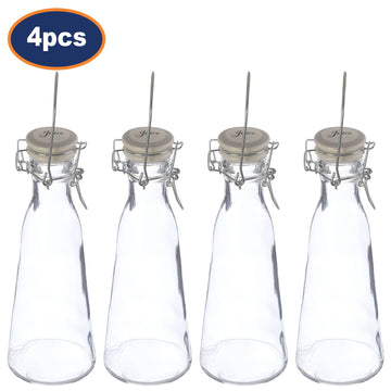 4pcs 1 Litre Grocer Juice Storage Bottle