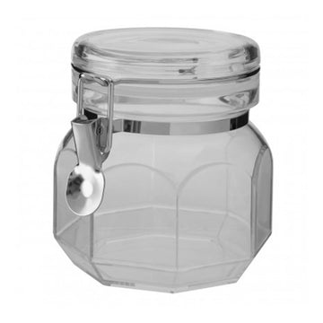 Gozo Silver Sexangular Canister